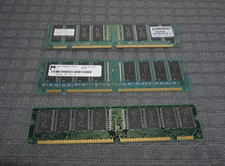 3 Kingston ValueRAM 512MB 133X64C3 184-pin DDR-400 DIMM RAM Module... picture