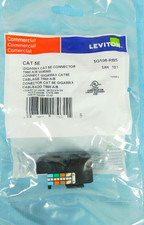 5G108-RB5 GIGAMAX Cat5e Quickport Jack, Keystone Fit - DARK BROWN - BOX OF 64 picture