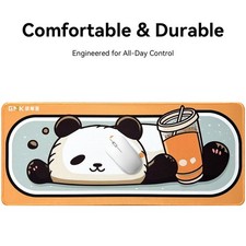 Large Mouse Pad Desk Mat Waterproof Non-Slip Office Mat Smooth Surface Rubber picture