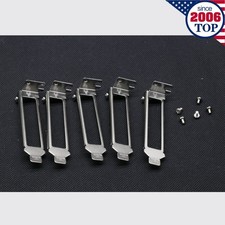 5pcs Low Profile Bracket for Intel E1G44ET E1G44ET2 I340-T4 I350-T4 Quad Port US picture