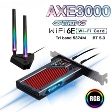 AXE3000 WiFi 6E Wireless WiFi6 PCI Express Network Card Bluetooth 5.3 Adapter picture