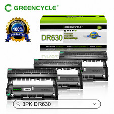 GREENCYCLE 3PK DR630 Drum Units Compatible For Brother HL-L2320D HL-L2340DW HL-L picture
