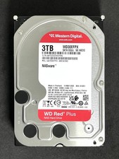 3TB  Western Digital Red plus / WD30EFPX Usage: 35h 2025 Very low usage WD 3.5- picture