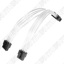 5x PCI-E 8pin Female to Dual PCI-E 6+2pin Male Power Splitter Cable Adapter 20cm picture