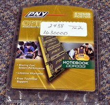 PNY optima memory 512mb pc2700 desktop ddr333 picture