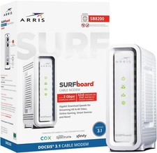 ARRIS SB8200 SURFboard DOCSIS 3.1 Cable Modem - White picture