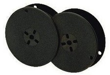 OLYMPIA DELUXE MANUAL PORTABLE SPOOL TYPEWRITER RIBBON BLACK & RED picture