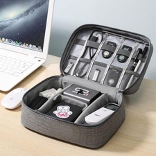 Cable Storage Bag Waterproof Digital Electronic Organizer Portable USB Data Line picture