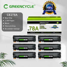 6PK CE278A 78A Black Toner Cartridge Compatible For HP LaserJet P1606dn M1536dnf picture