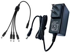 4-Way Splitter 12V 2.8A AC/DC Adapter For Lorex 4K Security Camera ACCPWRLHV516B picture