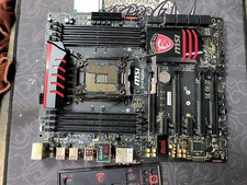 MSI X99A GAMING 7 Intel X99 LGA2011-V3 DDR4 M.2 SATA3 ATX Motherboard Tested picture