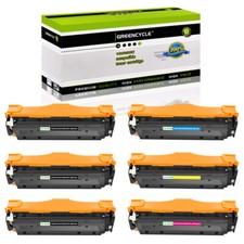 6PK Toner for HP LaserJet Pro 400 Color M451dn M451dw M475dw CE410A 305A Printer picture