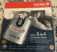 NEW SanDisk ImageMate USB 2.0 5-in-1 Card Reader/Writer SDDR-99-A15 New In Box picture