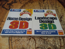 Expert Software Home Design 3D/Landscape Design 3D CD Windows 95 3.1 English picture