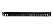 Crestron DM-RPP-K24 DigitalMedia 24-Port Keystone Patch Panel (R22) - NEW picture