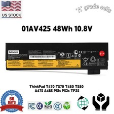 61+ 48Wh Genuine OEM Battery for Lenovo ThinkPad T470 T480 T570 T580 P51s P52s picture