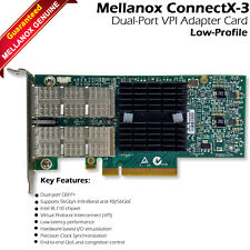 Mellanox MCX354A-FCBT CX354A ConnectX-3 VPI FDR Infiniband 40GbE QSFP PCIe Card picture