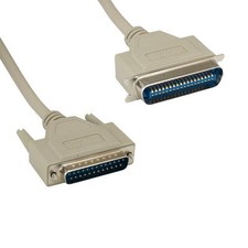 Lot of 10 IEEE-1284 DB25 to CN36 Parallel Printer Cable 28 AWG Centronics LPT PC picture