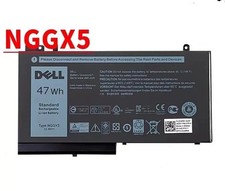 Genuine OEM 47Wh 11.4V NGGX5 Battery For Dell Latitude E5270 E5470 E5570 Series picture