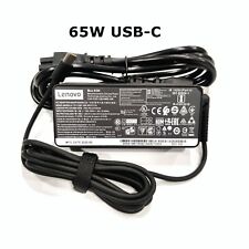 Genuine OEM 65W USB-C AC Charger For Lenovo ThinkPad X1 Carbon Yoga ADLX65YDC2A picture