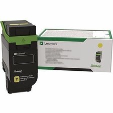 LEXMARK 75M1HY0 YELLOW HIGH YIELD RETURN PROGRAM TONER CARTRIDGE picture