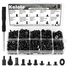 522Pc Computer Screw Kit M3 6-32 Motherboard Standoffs SSD HDD PC Case Screws picture