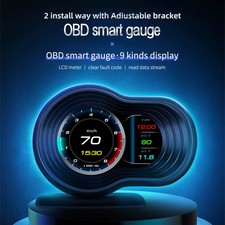 OBD2 GPS HUD Head Up Display Digital Speedometer Car Gauge Wired picture