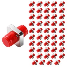 50 PCS FC To FC Coupler Fiber Optic Adapter Simplex Connecting Converter picture