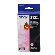 Genuine Epson 312XL Light Magenta Ink Cartridge T312XL320S High-Capacity 02/2026 picture