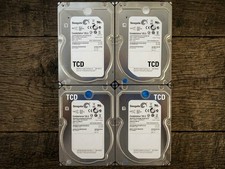 Lot of 4 Seagate Constellation ES.3 ST4000NM0023 4TB 7.2K SAS 6Gb/s 3.5