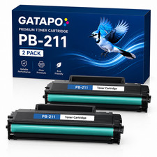 2 PACK PB-211 Toner Cartridge Replacement for Pantum PB-211E P2200 P2500 M6500 picture