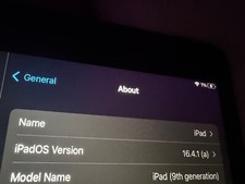 TIK TOK INSTALLED Apple iPad 9th Gen64 GB, Wi-Fi, 10.2 in - Space Gray picture