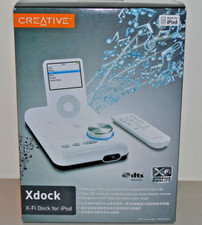 Creative Xdock X-Fi Sound Card Audio Dock Charger for iPod with Remote SB0800 BN picture