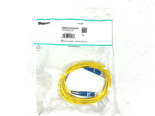 Panduit 5M OS2 LC/LC Duplex Single-Mode Fiber Patch Cable OFNR - F92ERLNLNSNM005 picture