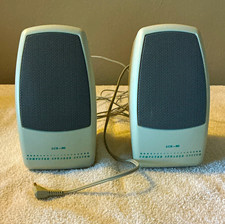 Labtec LCS-80 2.0 Wired Computer Speakers 3.5mm Jack Input picture