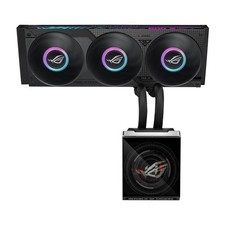 ASUS ROG Strix SLC IV 360 ARGB LCD Processor Liquid cooling kit 12 cm Black 1 pc picture