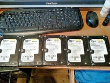 5 Western Digital WD1200SD-01KCB0 120GB SATA 3.5 Hard Drives QUANTITY 5 USED picture