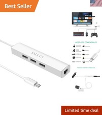 Micro USB Hub with Ethernet Adapter, OTG Cable for Fire tv Stick /4K /Cube picture
