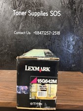 Genuine Lexmark High Yield 15G642M 15G042M C752 C762 X752 X762 OEM New picture