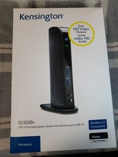 Kensington SD3500v USB 3.0 Docking Station Dual Video Outputs  Open Box  picture