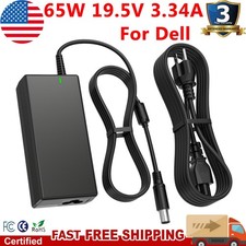 65W AC Adapter Charger Power Supply Cord For Dell Laptop Latitude All Models picture