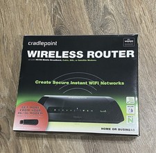 CradlePoint MBR95 Black Wireless Router w/ Power Cord picture