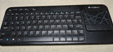 Logitech K400r Wireless Touchpad Keyboard Black - NO DONGLE -  picture
