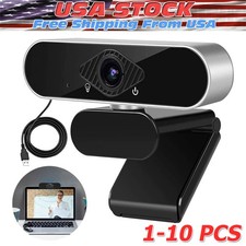 1080P Full HD USB Webcam for PC Desktop,Laptop Web Camera with Microphone LOT picture