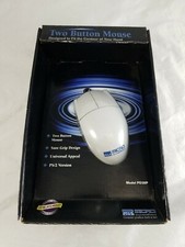 Micro Innovations Two Button Mouse PS/2 Connector PD39P NIP picture