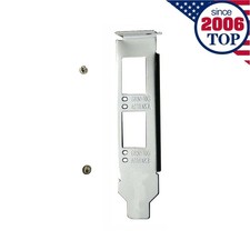 New Short Low Profile Bracket for Intel X520-DA2 X520-SR2 X520-LR2 X710-DA2 picture