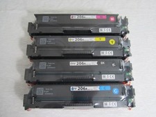 Bundle of 4 Smart Ink 206A Compatible Chipped Toner Cartridges picture