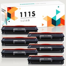 6Pack Black MLT-D111S Toner Compatible for Samsung Xpress M2020W M2070FW Printer picture