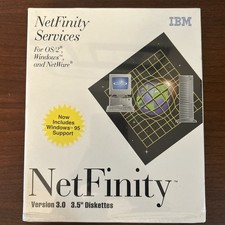 Vintage IBM NetFinity Services Version 3.0 3.5” Diskette Software 1995 OS/2 picture