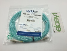 AddOn Networks 10M Fiber Optic LC/LC OM3 50/125M Duplex Cable ~ FREE S/H picture